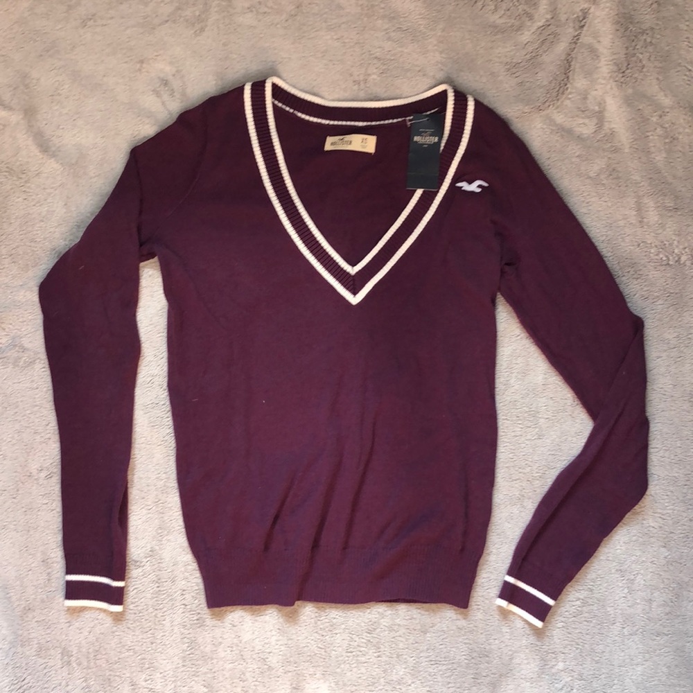 New V neck sweater